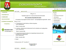Tablet Screenshot of csokonyavisonta.hu